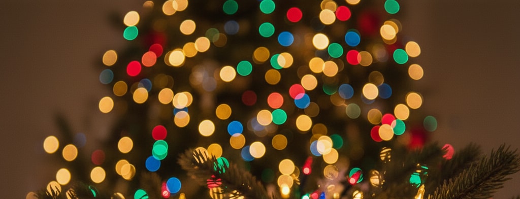 bokeh christmas lights Tucson